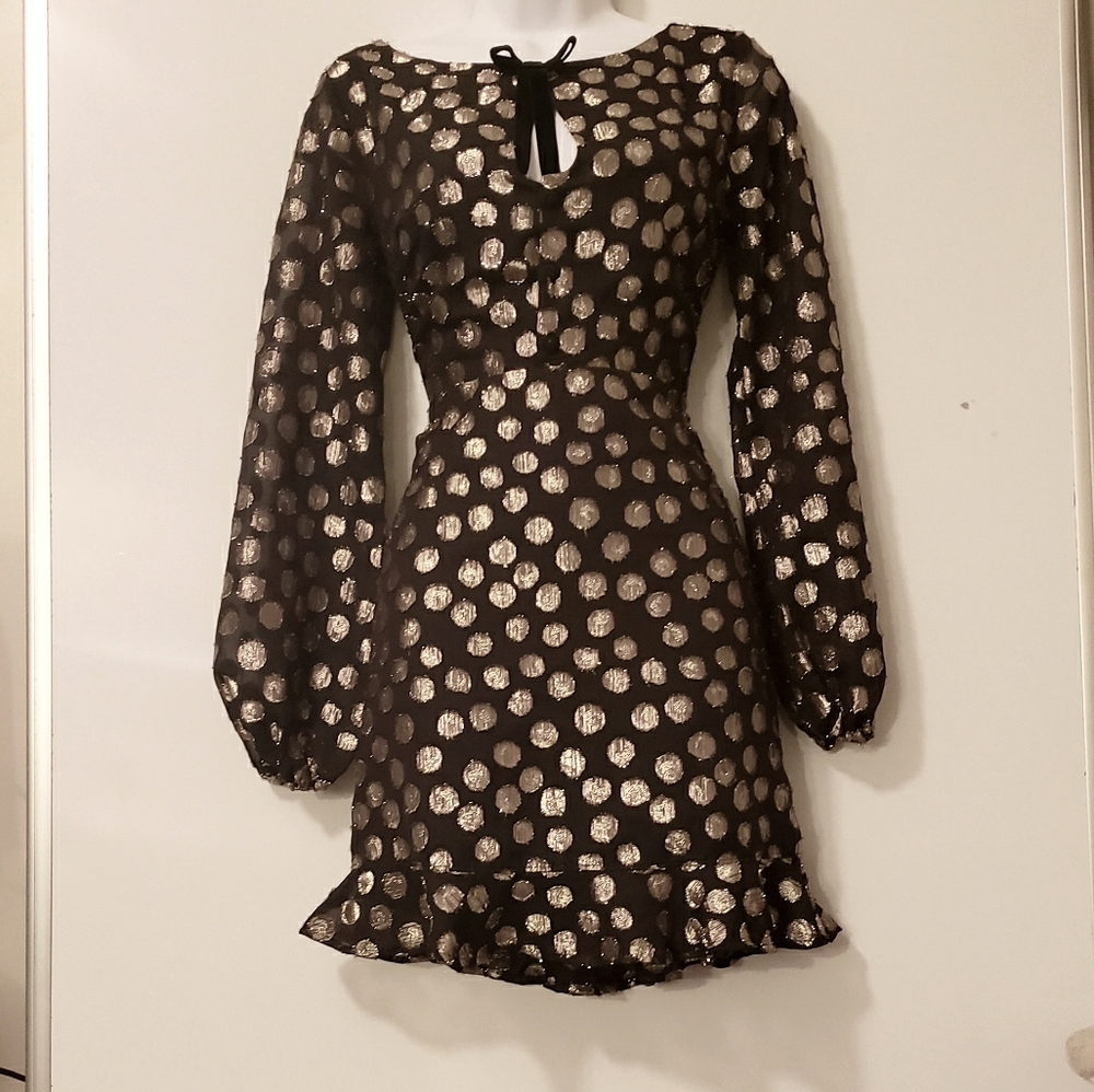 For Love and Lemons metallic dress - Picture 2 of 6